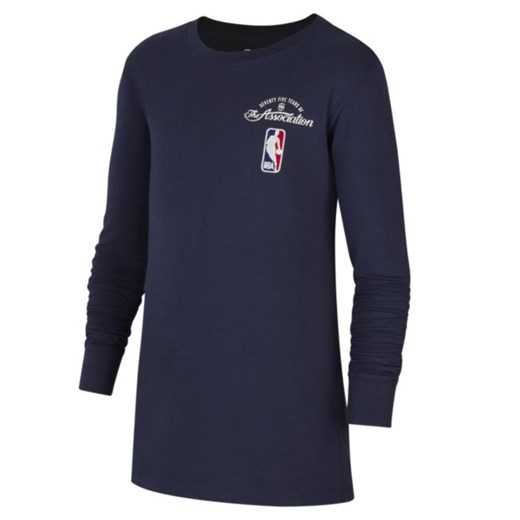 T-shirt z długim rękawem dla dużych dzieci Team 31 Courtside Nike NBA - Nike M Nike poland
