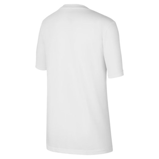 T-shirt dla dużych dzieci Nike Dri-FIT NBA Brooklyn Nets - Biel Nike M Nike poland