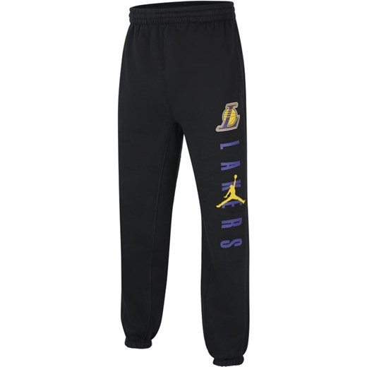 Spodnie dla dużych dzieci Los Angeles Lakers Statement Edition Jordan NBA Jordan L Nike poland