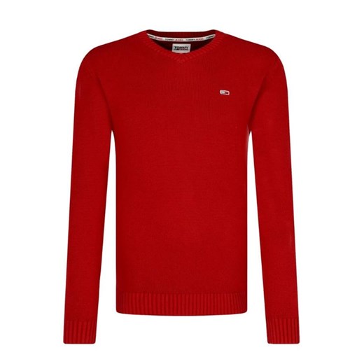 Czerwony sweter męski Tommy Hilfiger 