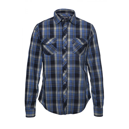 Checkered shirt terranova szary t-shirty