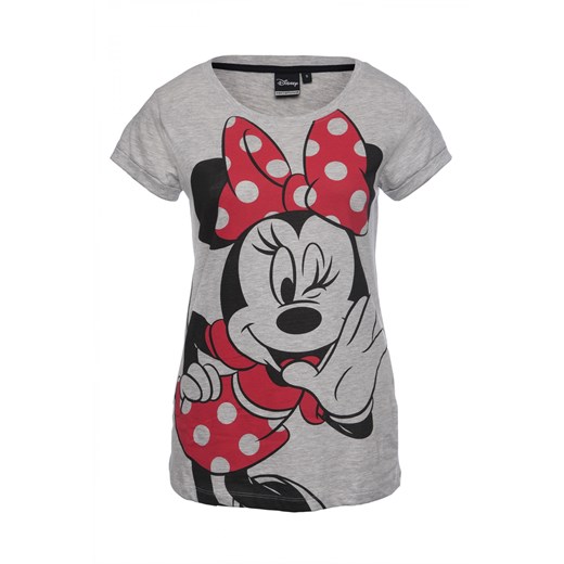 T-shirt with Minnie Mouse print terranova szary nadruki