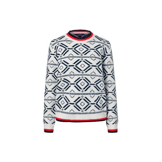 Sweter z dzianiny z norweskim wzorem Tchibo Tchibo L 44/46 Tchibo.pl