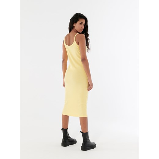 Sukienka dopasowana w prążki Outhorn XS wyprzedaż OUTHORN