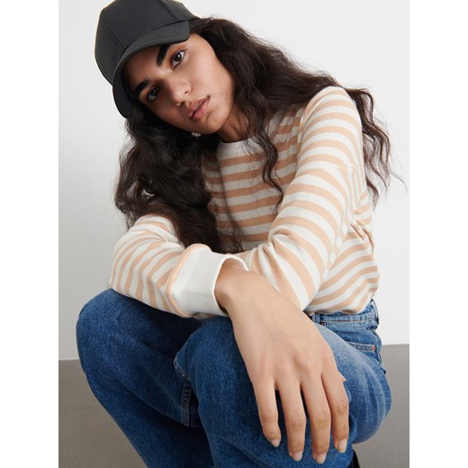 Bluza damska Reserved casualowa wielokolorowa w paski