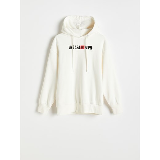 Reserved - Bluza Dom z Papieru - Kremowy Reserved M Reserved