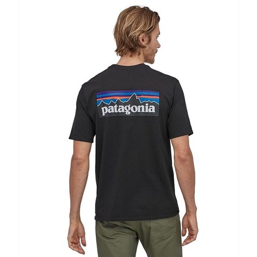 Koszulka męska P-6 Logo Responsibili Tee Patagonia Patagonia XL SPORT-SHOP.pl promocyjna cena