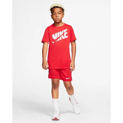 Koszulka chłopięca Sportswear Training Nike Nike S promocja SPORT-SHOP.pl