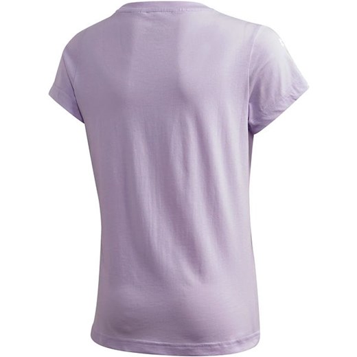 Koszulka dziewczęca Essentials Linear Logo Adidas 128cm promocja SPORT-SHOP.pl