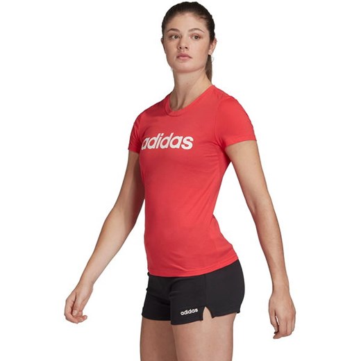Koszulka damska Essentials Linear Slim Adidas XS SPORT-SHOP.pl okazyjna cena