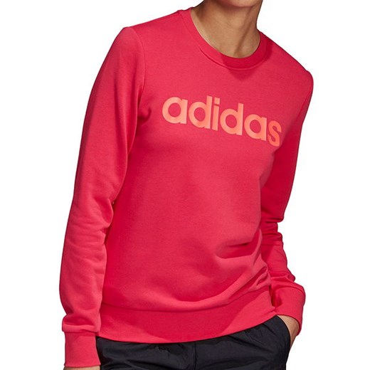 Bluza damska Essentials Linear Crewneck Sweatshirt Adidas XS promocyjna cena SPORT-SHOP.pl