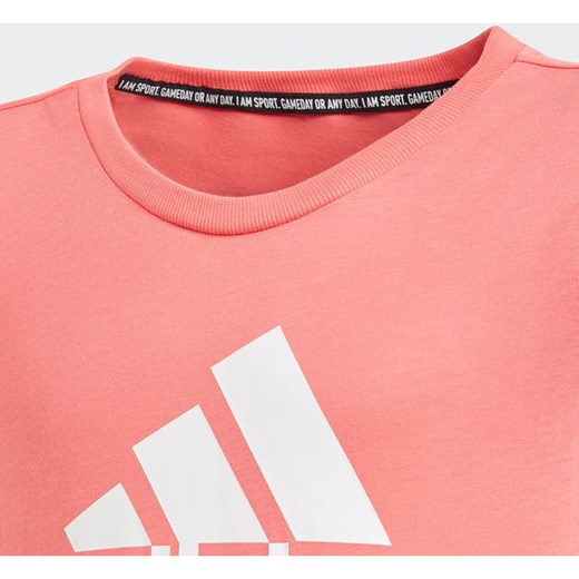 Koszulka dziewczęca Must Haves Badge of Sport Adidas 146cm SPORT-SHOP.pl wyprzedaż