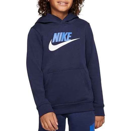Bluza chłopięca z kapturem Sportswear Club Fleece Nike Nike XS okazja SPORT-SHOP.pl