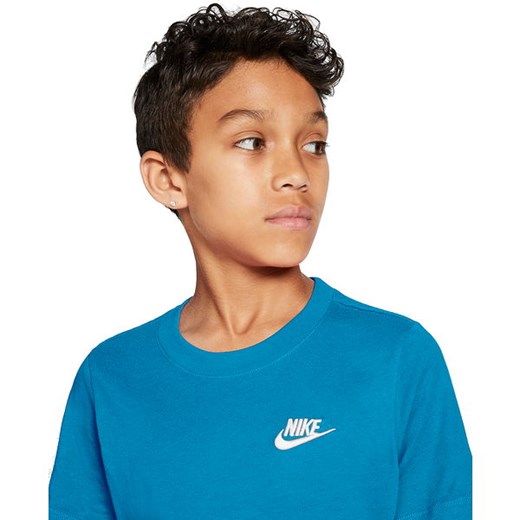 Koszulka młodzieżowa Sportswear Futura Tee Nike Nike XS okazyjna cena SPORT-SHOP.pl