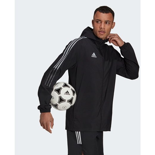 Kurtka piłkarska męska Tiro Windbreaker Reflective Adidas XL wyprzedaż SPORT-SHOP.pl