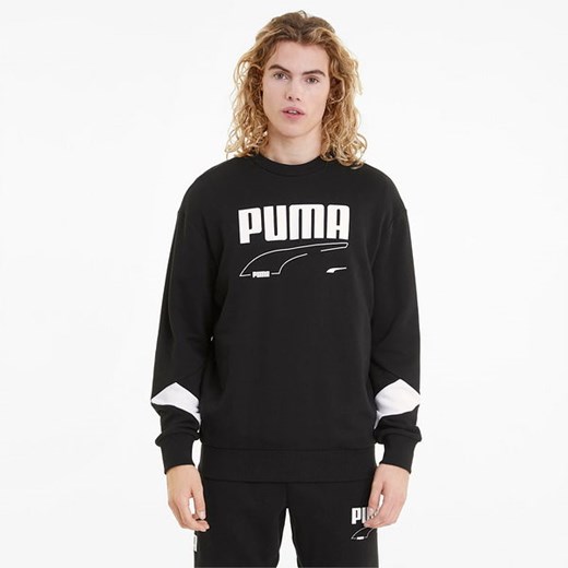 Bluza męska Rebel Crew Neck Sweater Puma Puma M wyprzedaż SPORT-SHOP.pl