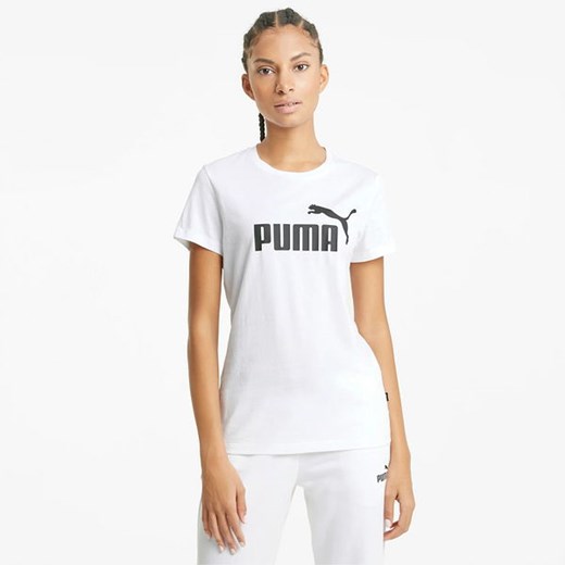 Koszulka damska Essentials Logo Puma Puma XS okazja SPORT-SHOP.pl