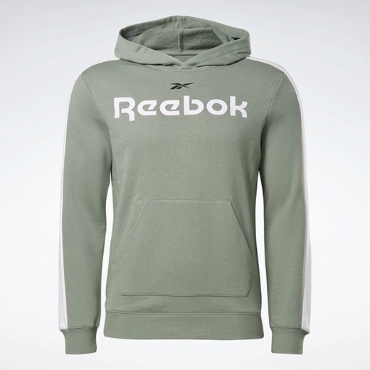 Bluza męska Training Essentials Linear Logo Hoodie Reebok XXL promocja SPORT-SHOP.pl