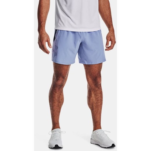 Spodenki męskie Qualifier SpeedPocket Branded 18cm Linerless Under Armour Under Armour M okazyjna cena SPORT-SHOP.pl
