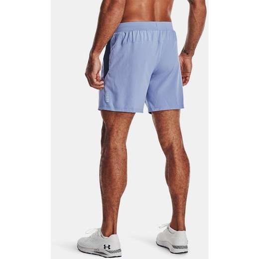 Spodenki męskie Qualifier SpeedPocket Branded 18cm Linerless Under Armour Under Armour L okazja SPORT-SHOP.pl