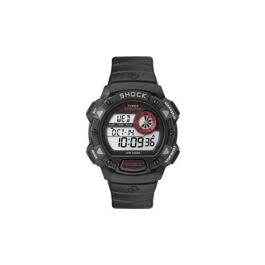 Zegarek męski Timex - T49977 - CENA DO NEGOCJACJI - DOSTAWA DHL GRATIS - RATY 0% swiss szary alarmowy