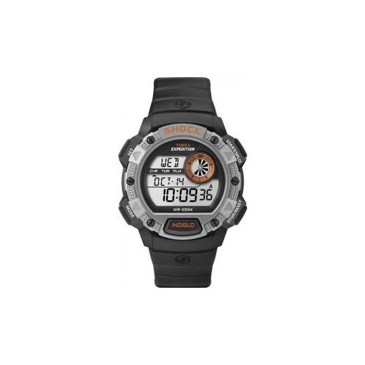 Zegarek męski Timex - T49978 - CENA DO NEGOCJACJI - DOSTAWA DHL GRATIS - RATY 0% swiss szary alarmowy