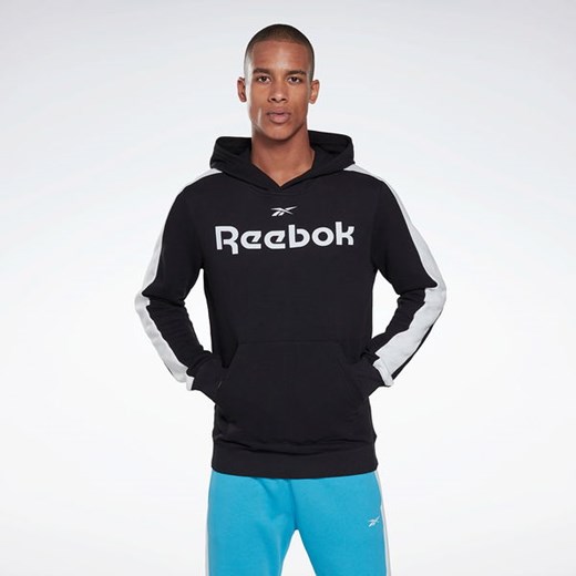 Bluza męska Training Essentials Linear Logo Hoodie Reebok M SPORT-SHOP.pl promocja