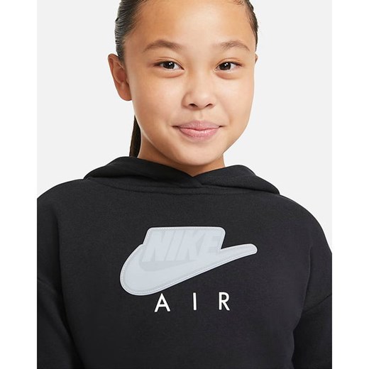 Bluza dziewczęca Air Crop Hoodie Nike Nike L okazyjna cena SPORT-SHOP.pl