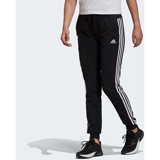 Spodnie dresowe damskie Essentials Single Jersey 3-Stripes Adidas XS SPORT-SHOP.pl promocyjna cena