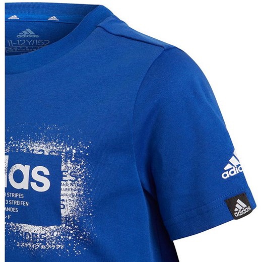 Koszulka młodzieżowa Spray Graphic Tee Adidas 128cm promocja SPORT-SHOP.pl
