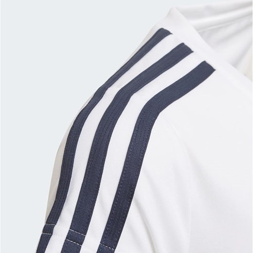 Koszulka dziewczęca Designed 2 Move 3-Stripes Adidas 134cm okazyjna cena SPORT-SHOP.pl