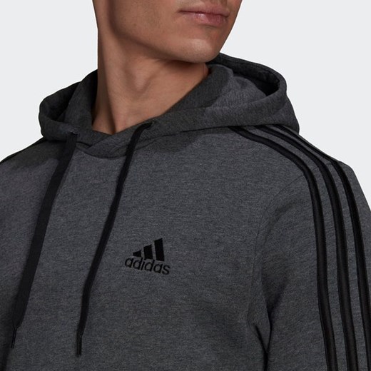 Bluza męska Essentials Fleece 3-Stripes Hoodie Adidas XL okazyjna cena SPORT-SHOP.pl