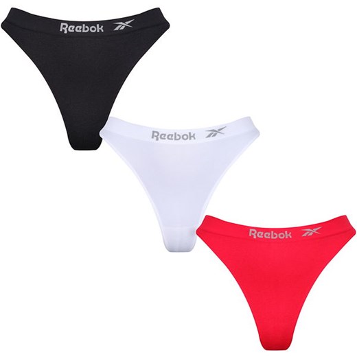 Stringi damskie Winifred Seamless Thong 3 pary Reebok XS wyprzedaż SPORT-SHOP.pl