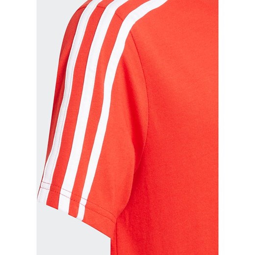 Koszulka młodzieżowa Essentials 3-Stripes Adidas 140cm okazyjna cena SPORT-SHOP.pl