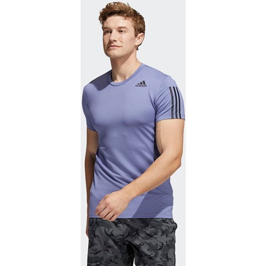 Koszulka męska Primeblue Aeroready 3-Stripes Slim Tee Adidas M SPORT-SHOP.pl okazyjna cena