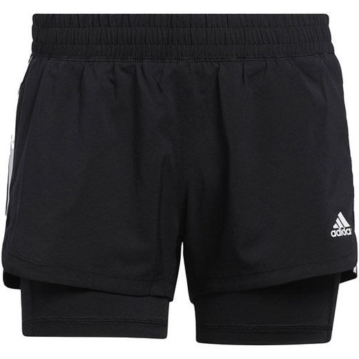 Spodenki damskie Pacer 3-Stripes Woven 2in1 Adidas XS SPORT-SHOP.pl promocyjna cena