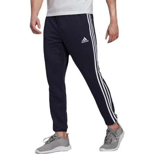 Spodnie dresowe męskie Essentials Terry Tapered 3-Stripes Adidas XL SPORT-SHOP.pl okazja