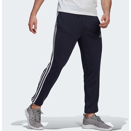 Spodnie dresowe męskie Essentials Terry Tapered 3-Stripes Adidas XL wyprzedaż SPORT-SHOP.pl