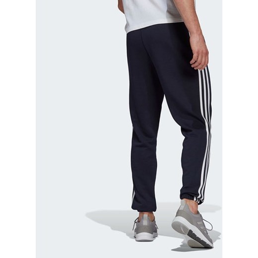 Spodnie dresowe męskie Essentials Terry Tapered 3-Stripes Adidas XL okazja SPORT-SHOP.pl