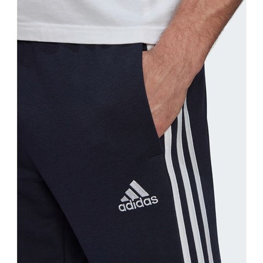 Spodnie dresowe męskie Essentials Terry Tapered 3-Stripes Adidas XL promocja SPORT-SHOP.pl