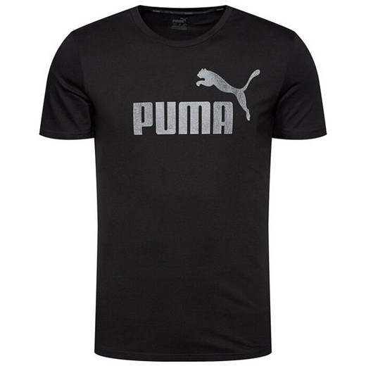 Koszulka męska Ess+ Metallic Logo Tee Puma Puma M SPORT-SHOP.pl wyprzedaż
