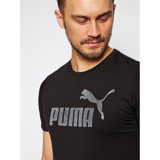 Koszulka męska Ess+ Metallic Logo Tee Puma Puma M SPORT-SHOP.pl okazja