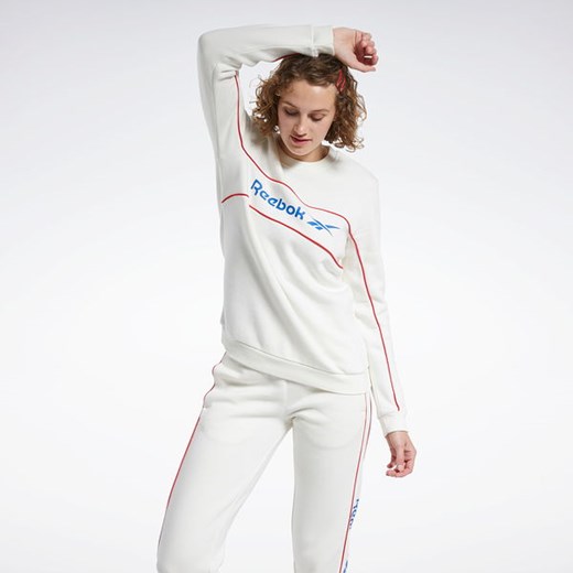 Dres damski Classic Linear Crew Reebok L SPORT-SHOP.pl wyprzedaż