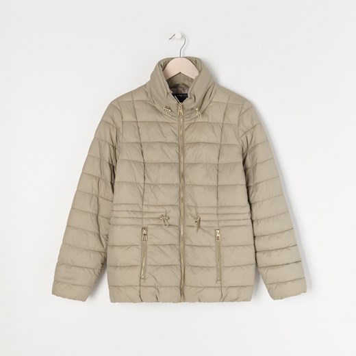 Sinsay - Kurtka pikowana - Khaki Sinsay M Sinsay
