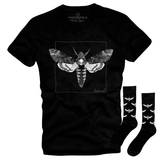 Zestaw koszulka i skarpety Underworld Night butterfly Underworld ONE SIZE wyprzedaż morillo