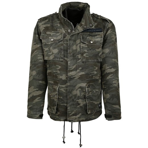 Black Premium by EMP - Army Field Jacket - Kurtka zimowa - kamuflaż XXL EMP
