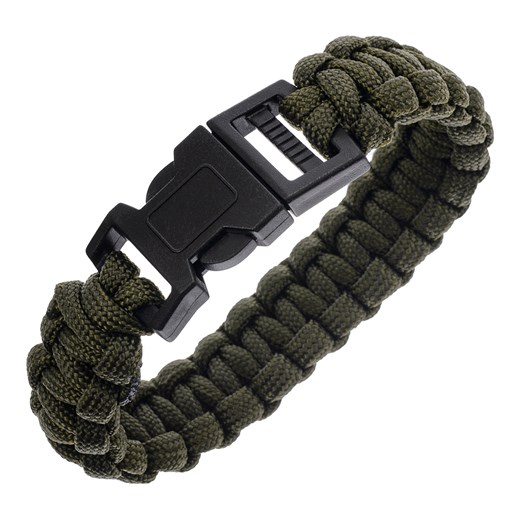 Bransoletka Paracord Badger Outdoor 550 Olive okazja Militaria.pl