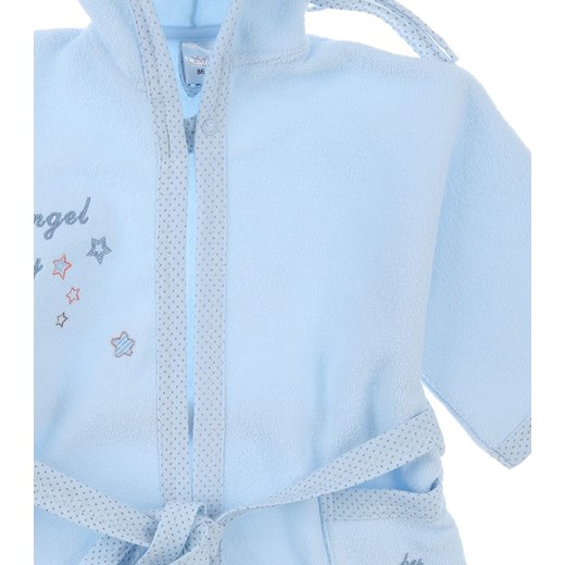 Szlafrok niemowlęcy MOLI niebieski NewYorkStyle Sofija 92 NYS