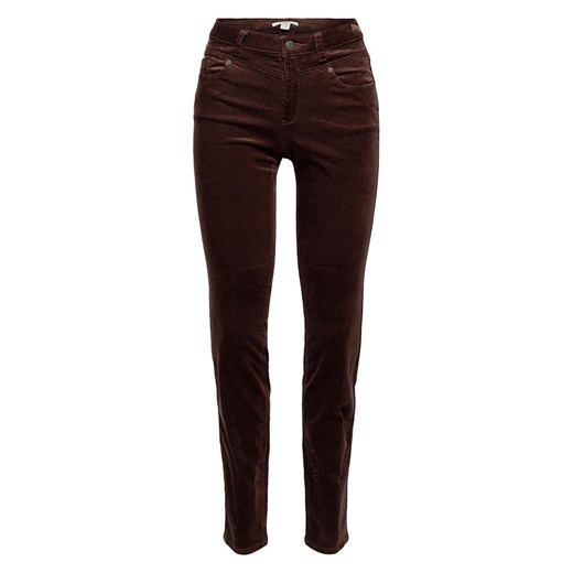 Spodnie - Slim fit - w kolorze brązowym Esprit 36/L30 okazyjna cena Limango Polska