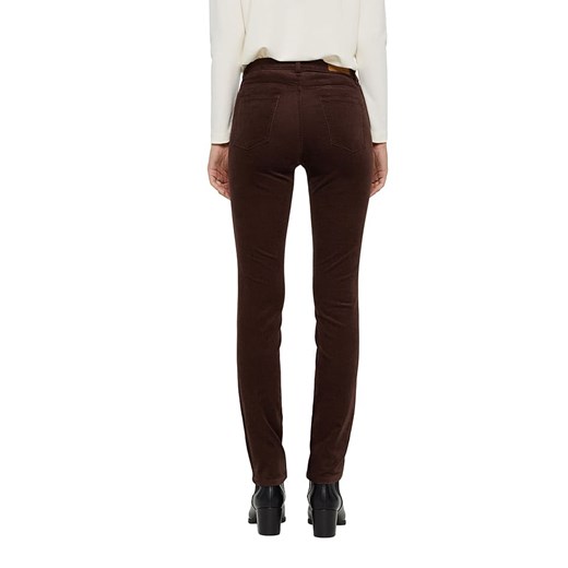 Spodnie - Slim fit - w kolorze brązowym Esprit 40/L30 okazja Limango Polska